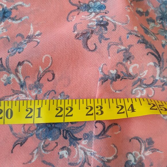 BCBG MaxAzria Sheer Poncho Blouse - Picture 10 of 12